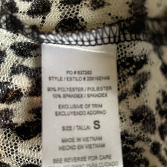 Heart and Soul NEW Size Small Women’s Blouse Butterfly Sleeves - Picture 7 of 7